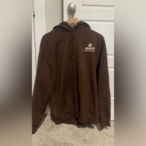 Dravus brown hoodie